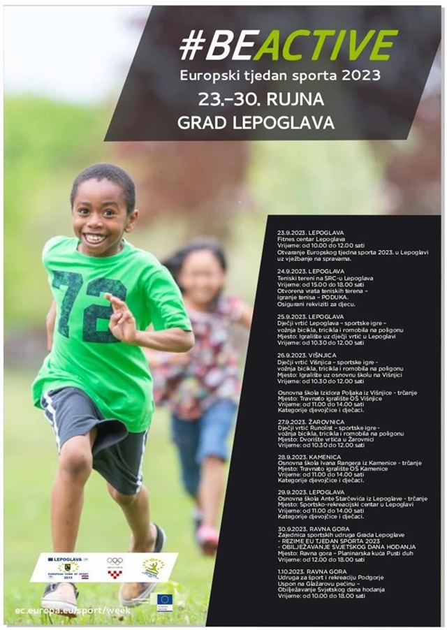 Europski tjedan sporta 2023