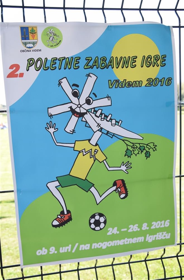 2. poletne zabavne igre Videm 24.-26.8.2016.