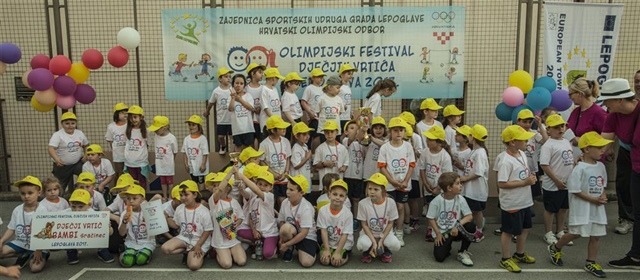 Olimpijski festival dječjih vrtića - Lepoglava 2017