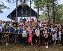 Djeca iz OŠ Lepoglave i Višnjice na Ravnoj gori